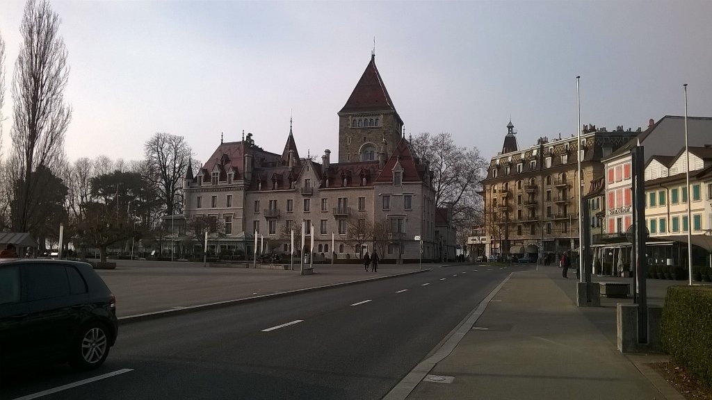 Bonjour #Lausanne!! Petit dejeuner in #Ouchy
