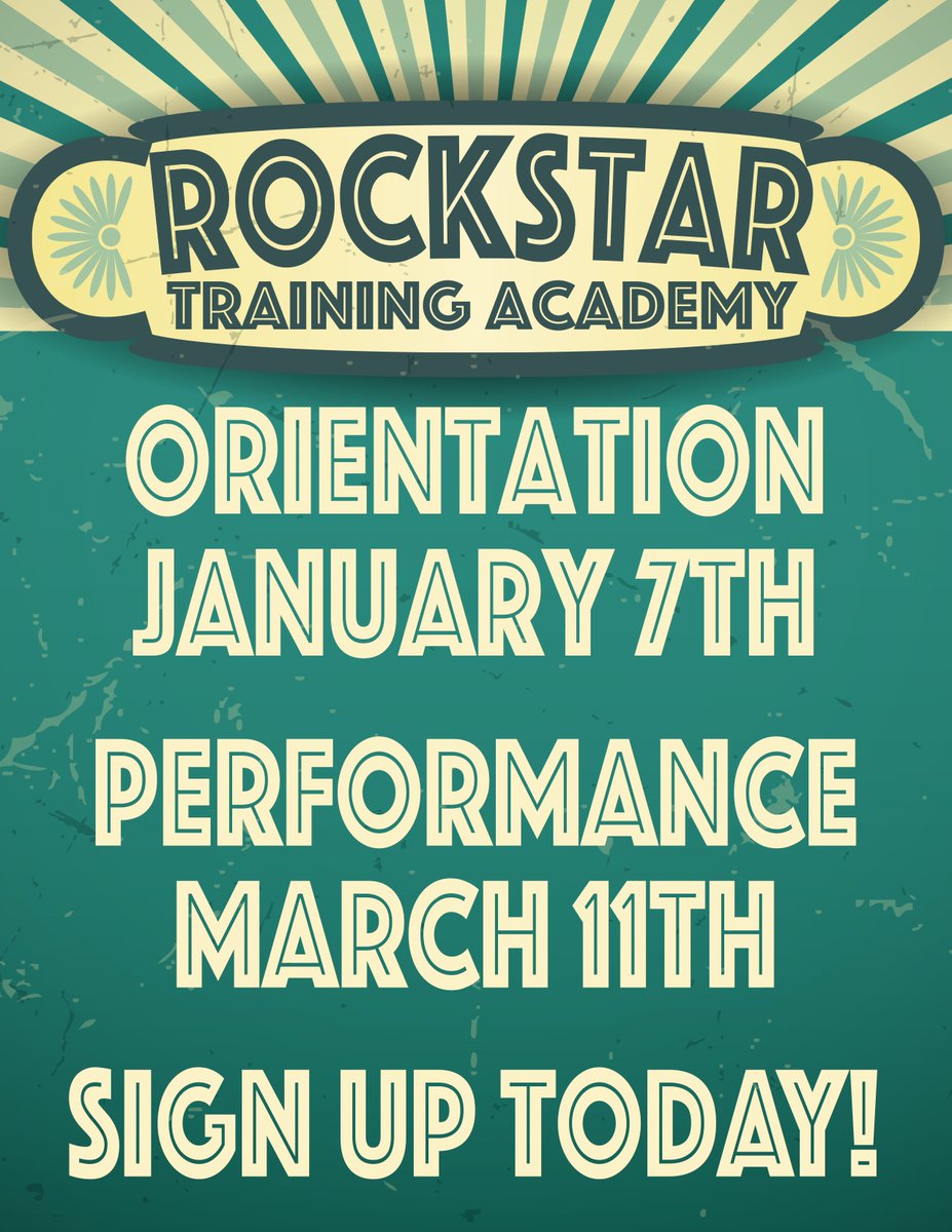 Hey Everyone, Orientation is this Saturday stop in to sign up today!!