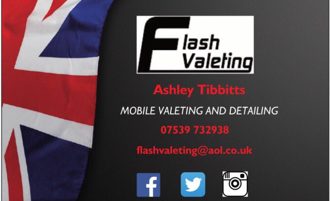 FlashValeting's tweet image. New business cards for 2017 #valeting #detailing #2017