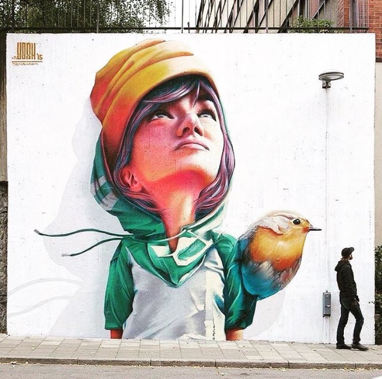 WildAboutCarts's tweet photo. RT GoogleStreetArt: Street Art by YASH 

#art #mural #graffiti #streetart https://t.co/kCDajQkQRe