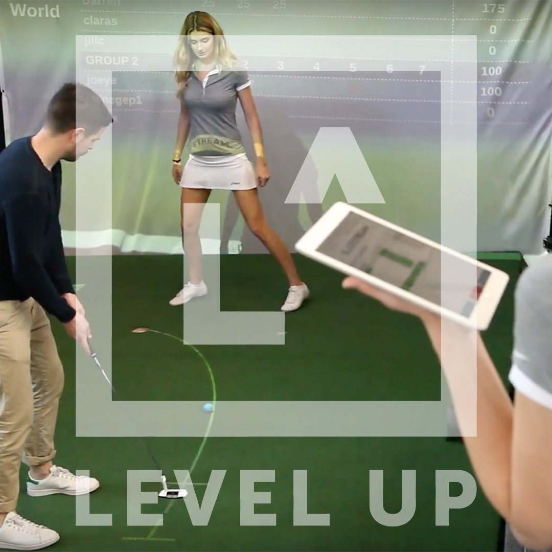 PlayGolfstream's tweet photo. Golfstream is NOW OPEN inside @LevelUpLasVegas at @MGMGrand. Visit us daily and get ready to #PlayGolfstream. https://t.co/5mkaGuk8wA