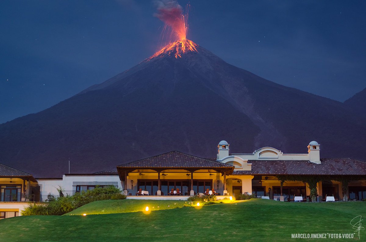 Repsly's tweet image. How cool is this pic of Volcan de Fuego in #Guatemala?! This country is home to our LatAm operations manager, Gerardo! #RepAndRoll