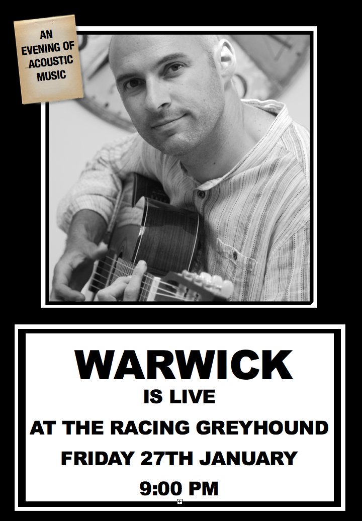 GreyhoundPub1's tweet photo. Its a new year and so we have our #livemusicnights starting Friday 27th January and we have Warwick playing live from 9pm #Ramsgate #Thanet https://t.co/9FJOrDtlVw