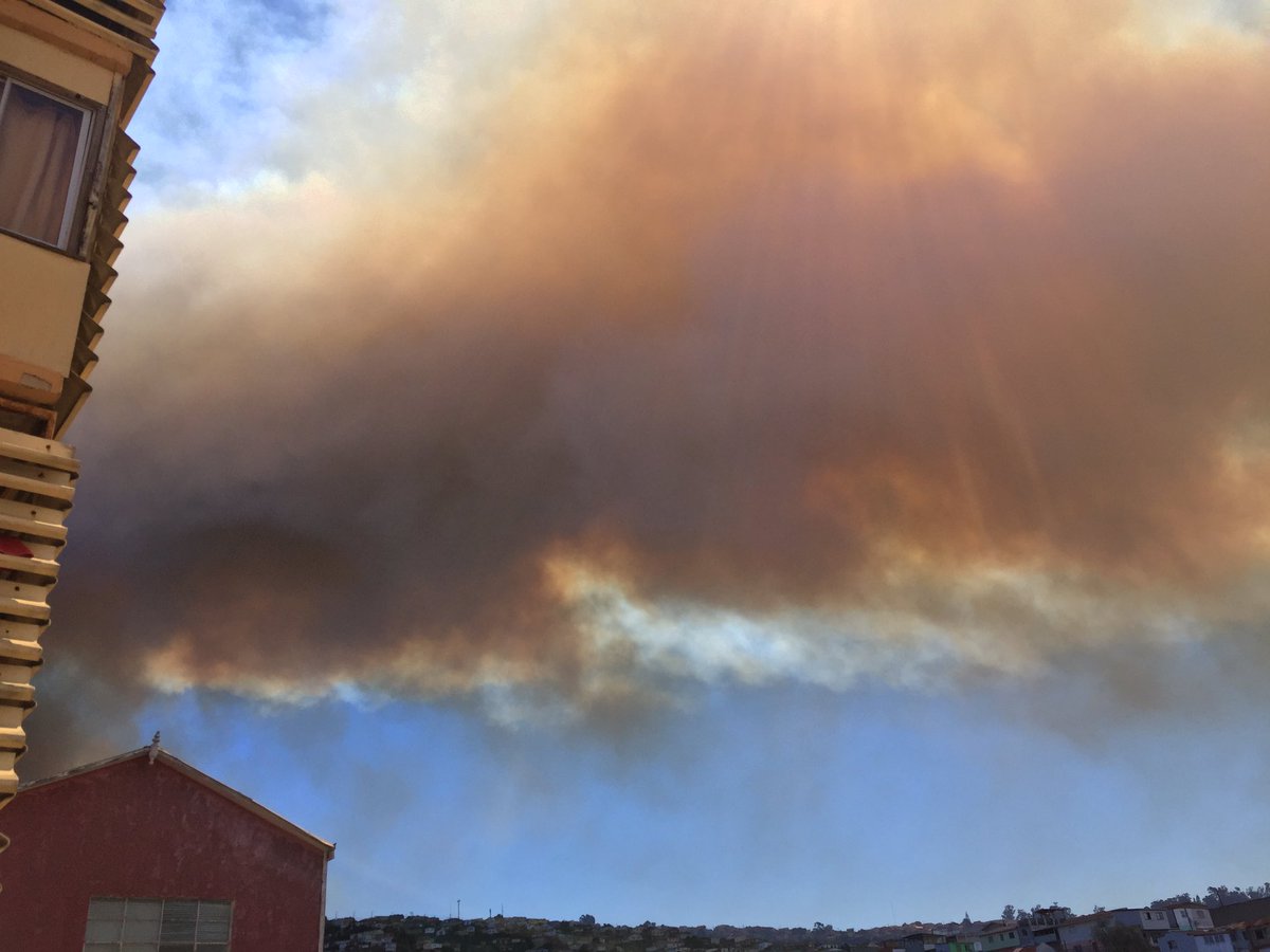 Чилі потерпає від лісових пожеж: оголошено "червоний" рівень небезпеки (ФОТО, ВІДЕО) - фото 1