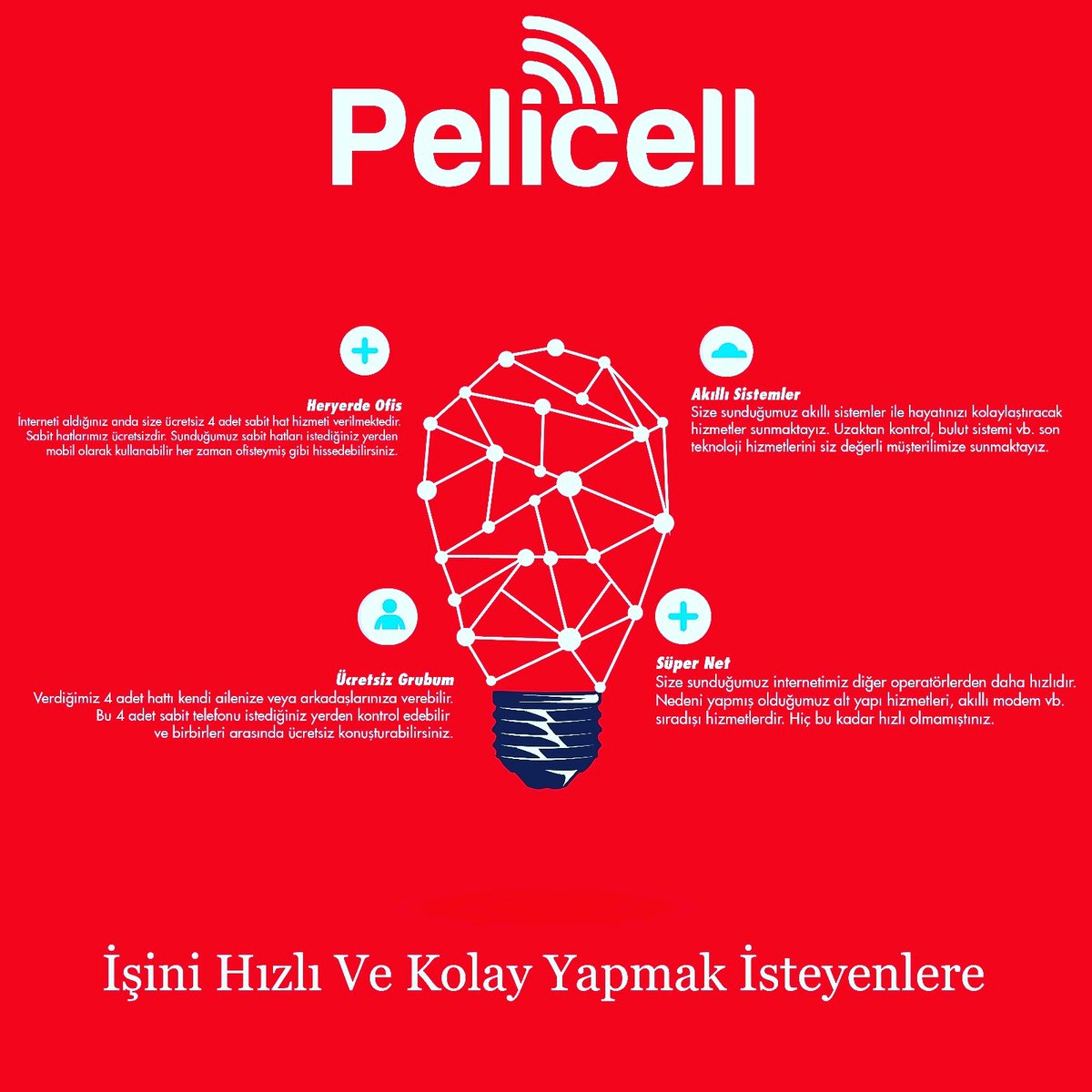 Akıllı Çözümler İsteyenler İçin Pelicell #pelicell #network #internet #modem #turkey #operator #new #company