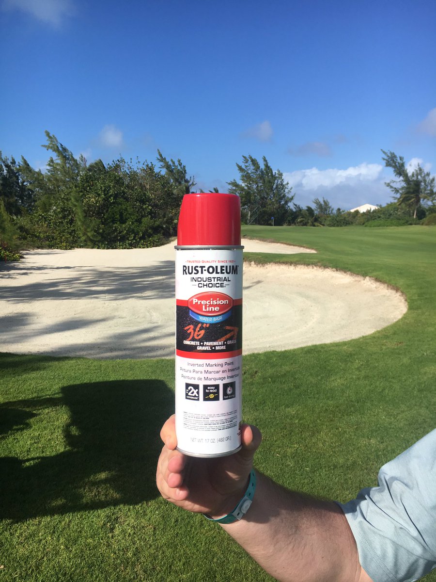 Only the best paint in the Bahamas Mon!! @RustOleumChamp, @BahamasWebTour <a href="/WebDotComTour/">Korn Ferry Tour</a> <a href="/truckkarma/">The Truck</a> @ProGolfRefs