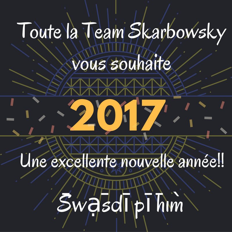 Meilleurs vœux à toutes et tous! #TeamSkarbowsky #BoxeThaiParis #BonneAnnée