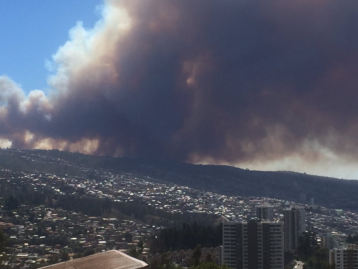 Чилі потерпає від лісових пожеж: оголошено "червоний" рівень небезпеки (ФОТО, ВІДЕО) - фото 3