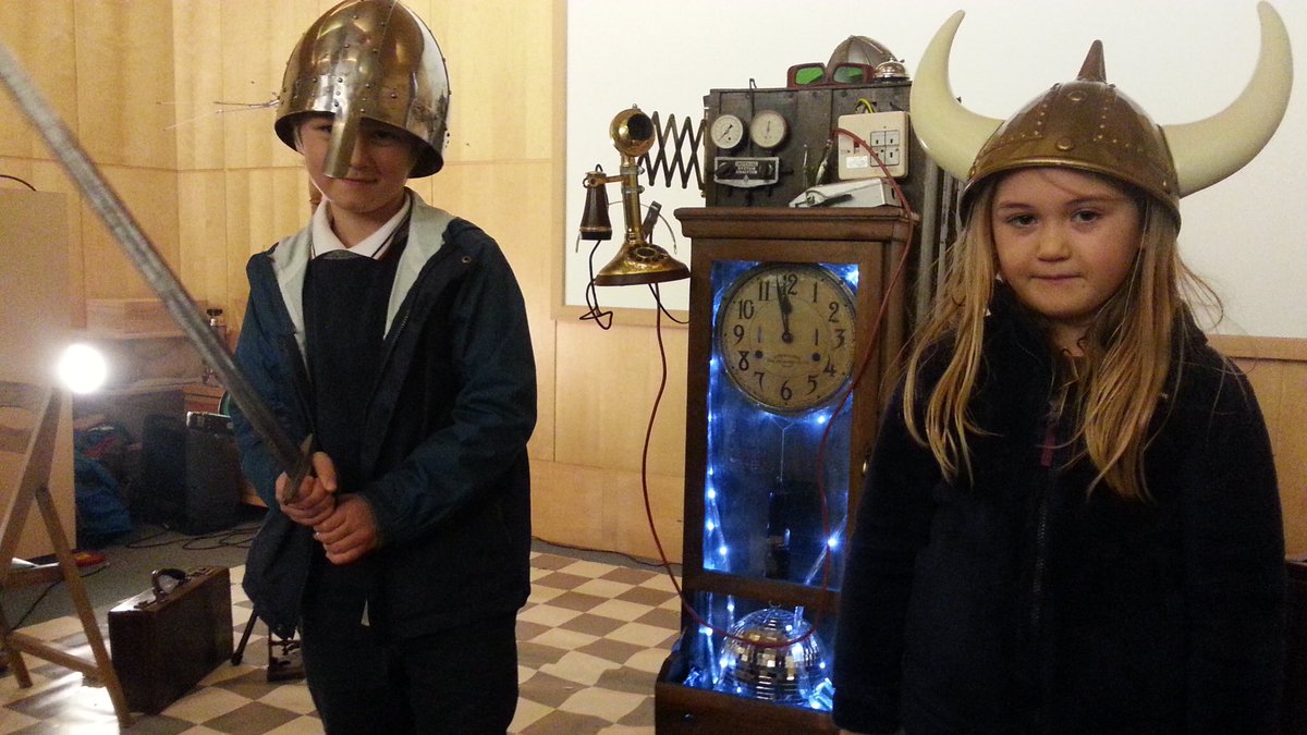 Bosinver's tweet photo. Fun @TheNMMC @FalmouthTownUK with @FoFtheatre #GoingViking #livetheatre #familyfun #cornwall We loved it! https://t.co/47Rip9I4gh
