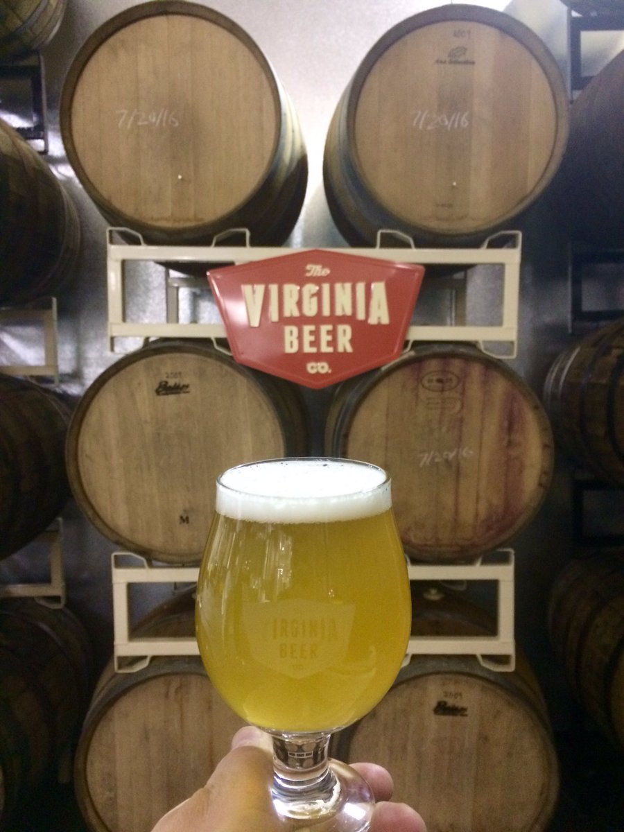 Virginia Beer Co. (@virginiabeerco) on Twitter photo Barrel-fermented with wild, Brett, and <a href="/RVAYeastLabs/">RVA Yeast Labs</a> Saison yeasts; aged 5 months in @WilliamsburgTWW red wine oak barrels. #SaisonTournante Barrel-fermented with wild, Brett, and <a href="/RVAYeastLabs/">RVA Yeast Labs</a> Saison yeasts; aged 5 months in @WilliamsburgTWW red wine oak barrels. #SaisonTournante