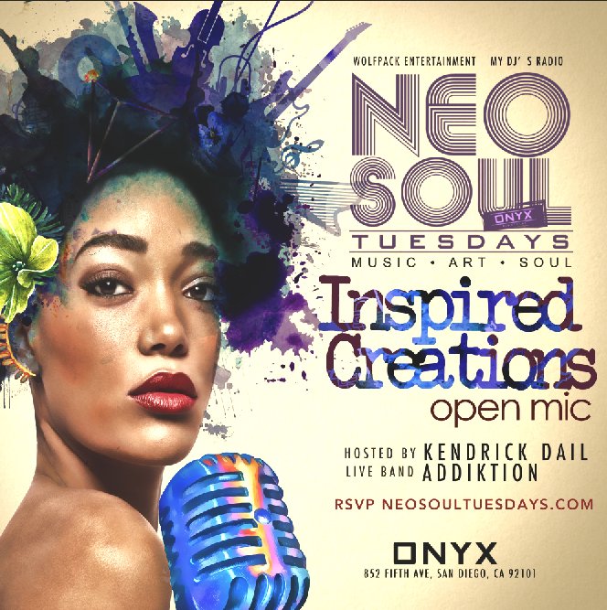 neosoultuesdays's tweet image. San Diego's most live soulful experience# #Rnb #LiveSoul #NeoSoul