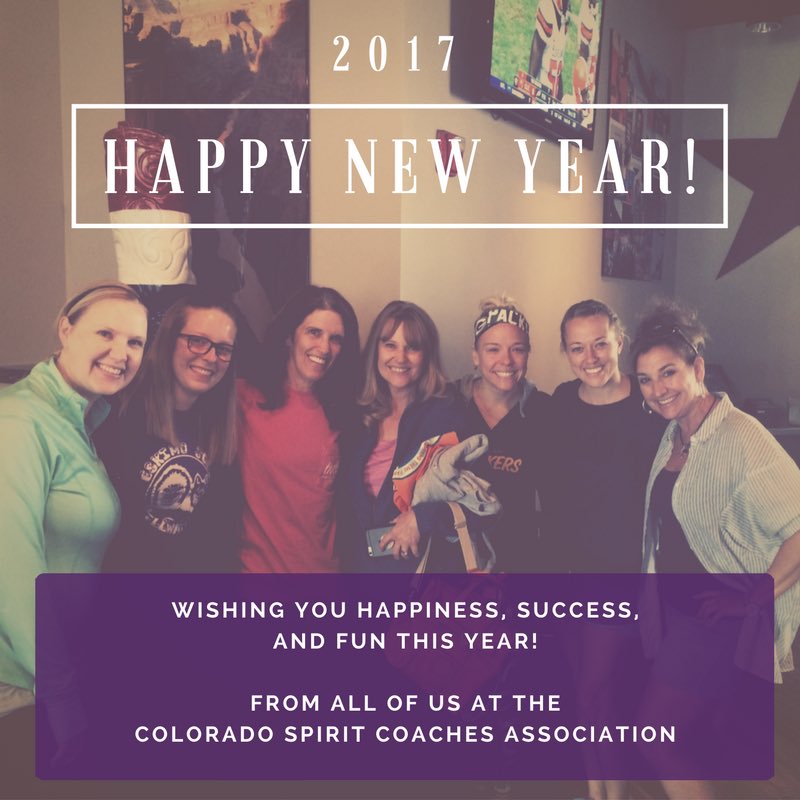 Wishing all of our dancers, cheerleaders, coaches, choreographers, fans, and everyone in between a happy happy New Year! 🎉🙏🏼