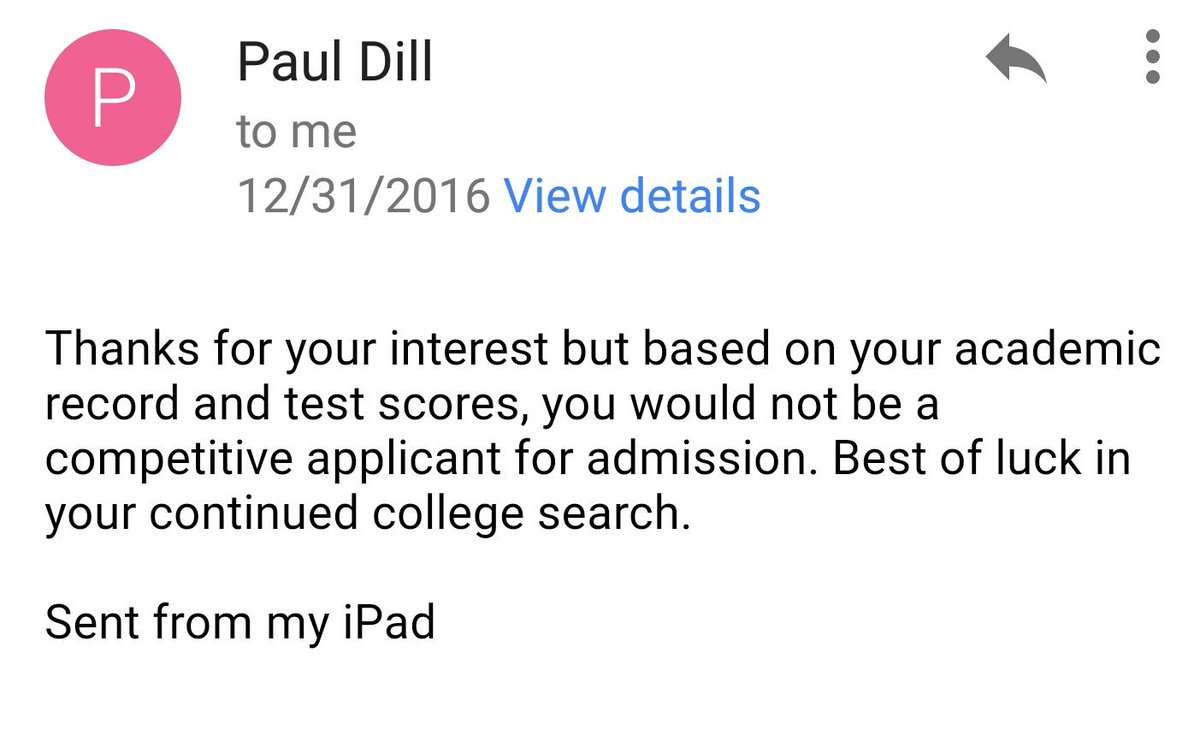 College_Reject's tweet image. I didn't want to go to MIT anyway... #JournalismMajorsDontNeed36onMathACT