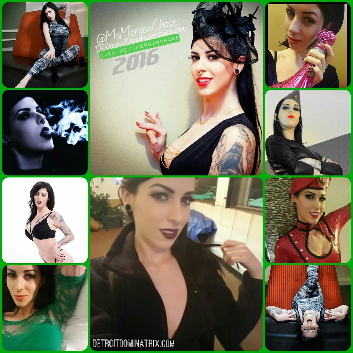 submale2112's tweet photo. A look back at @MsMorganChase in 2016, with #DomComLA #FetCon2016 #DetroitExxxoticon and Your #MTV debut, What a Year! To a #Great2017๐๐๐ https://t.co/b7fFlKJO9C