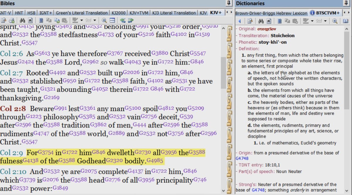 dallascernment's tweet photo. Came across this in a response to @Acts17. Oh look. I have Strong's numbers and a dictionary. Now I can pick the convenient definition.

No! https://t.co/yWjUrXwZVZ