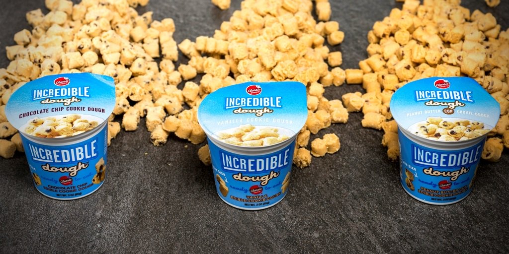 classiccookie's tweet photo. Portion control is key, we get it! RT &amp; FOLLOW to #win #ClassicCookie @incredibledough, perfectly portioned cups of edible cookie dough! https://t.co/cwPI3o7R2G