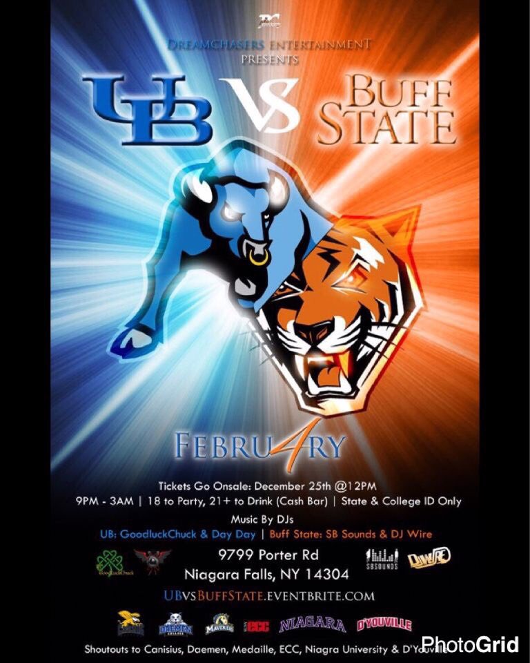 Jeyahrrr's tweet photo. One month away from the biggest rivalry of the year. Buy your tickets now. Link in bio!! #TeamBuffState https://t.co/v6Y0vRBWIu