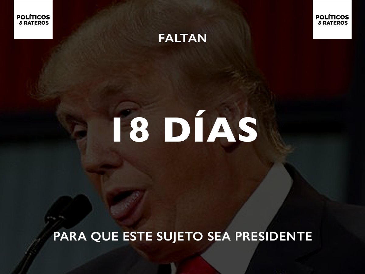PoliticoYRatero's tweet photo. Este 2017 no va a ser un buen año para todos nosotros. https://t.co/weTfdU2cBd
