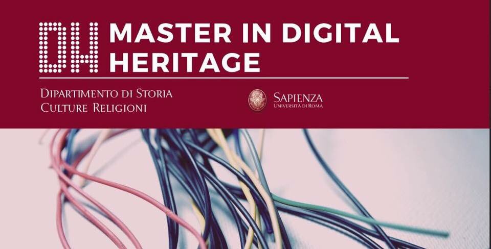 Anche nel 2017 torna alla <a href="/SapienzaRoma/">Sapienza Università di Roma</a> il Master in #DigitalHeritage 💻Info: mdh.uniroma1.it/master2/ 📍Richieste di iscrizione entro il 31/01