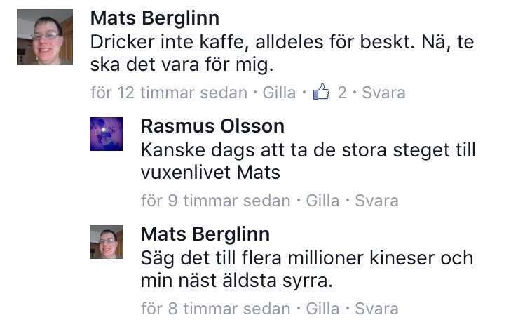 Säg det till Mats näst äldsta syrra om du fucking vågar