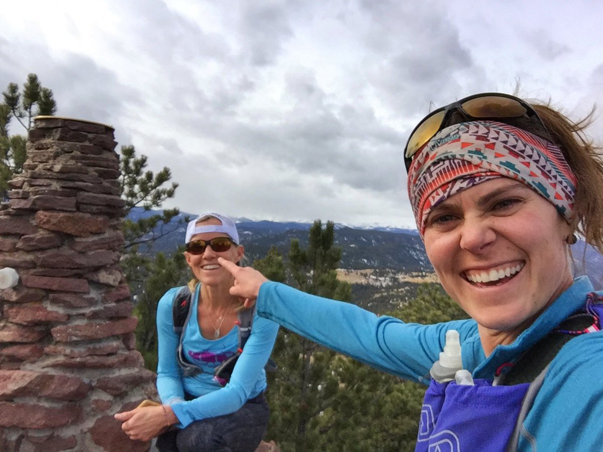 When summit selfies get boring and your friend has a huge boogie...ha! Just kidding <a href="/DarcyPiceu/">Darcy Piceu</a>