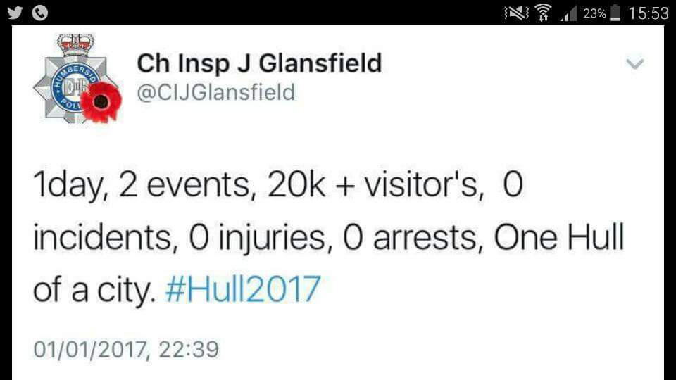 Statistics to be proud of #2017Hull