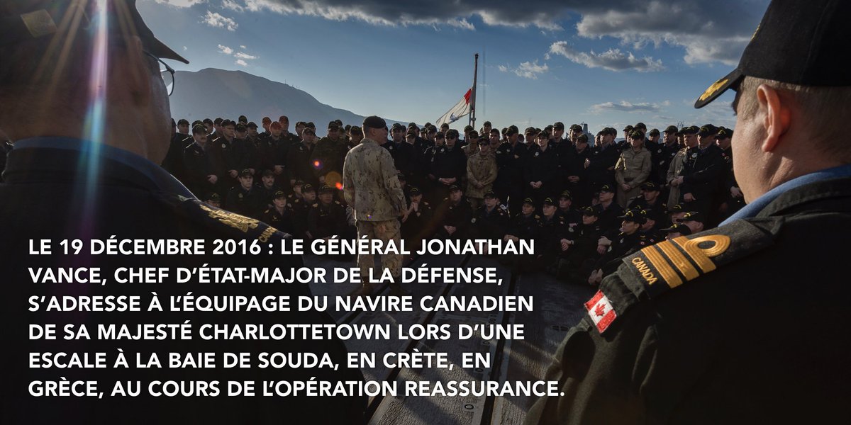 CanadaOTAN's tweet photo. #Forces2016 #OpReassurance #NCSMCharlottetown @ForcesCanada @RCN_MRC @MRC_FMARA @ARC_RCAF @CanadaGrece @CDS_Canada_CEMD https://t.co/pTti4jj7GY