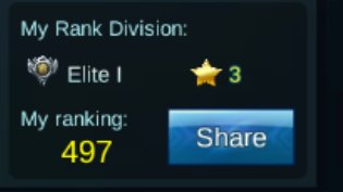 497 eme EUROPE sur <a href="/MobileLegendsOL/">Mobile Legends: Bang Bang</a>
