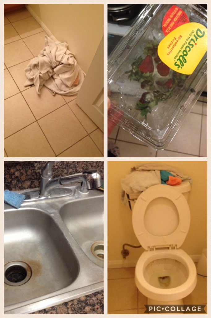 Out latest <a href="/AirbnbHelp/">Airbnb Help</a> booking, after complaining they said there was nothing wrong with the place. Host asked us to clean it for $20