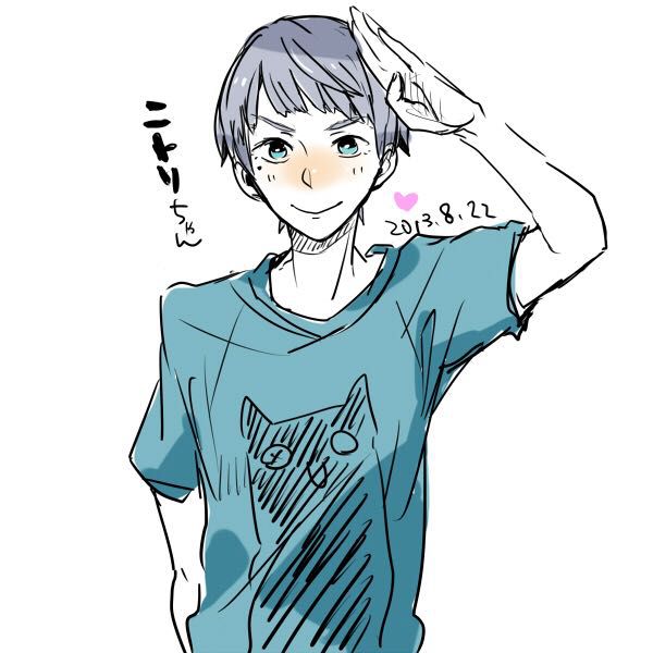 I'll do my best! I-I aim to be j-just as good as M-Matsuoka-senpai!! O-One day, I-I will match h-him in skill! I-I just have to train hard!