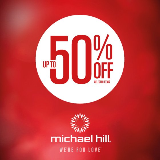 Get your hands on some amazing savings at Michael Hill now - 1/22/17
