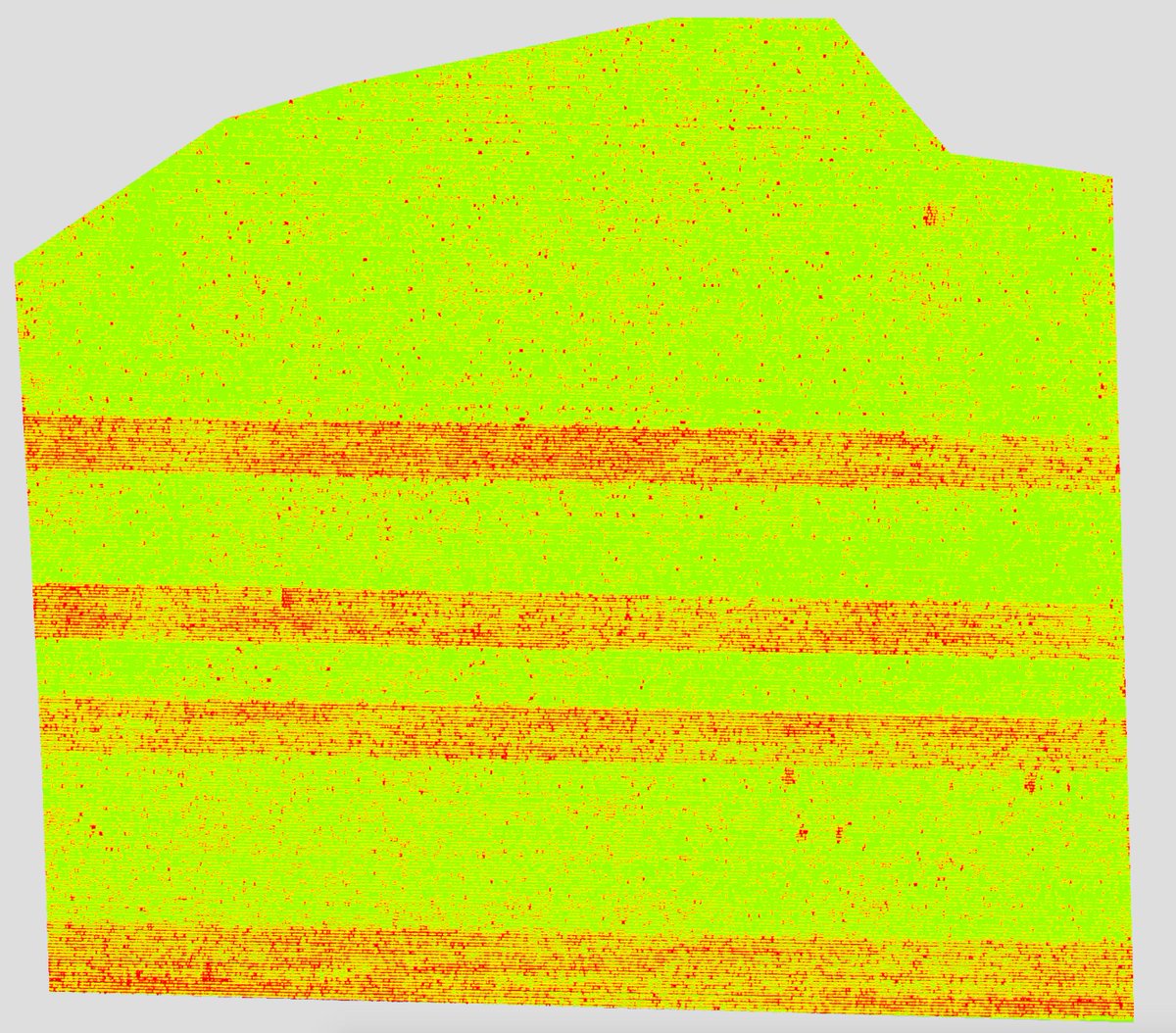 FlyPUA's tweet photo. Can you tell what we are looking at? Hint: Early season potato trial. #precisionag https://t.co/oo6Ed0Pr5E https://t.co/V2lqQK6hR5