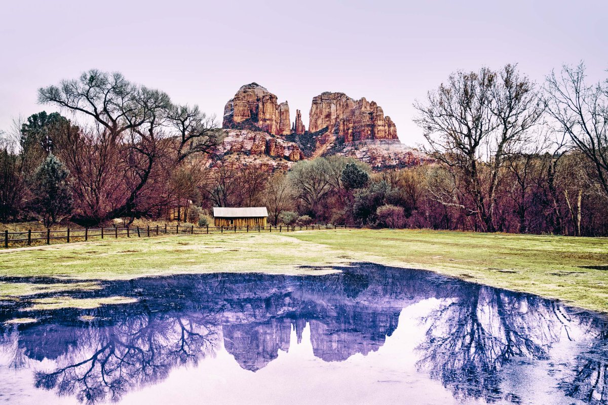 Reflections of Cathedral Rock at Crescent Moon Ranch
#CathedralRock #CrescentMoonRanch #RedRockCrossing #Sedona #Arizona #AZ