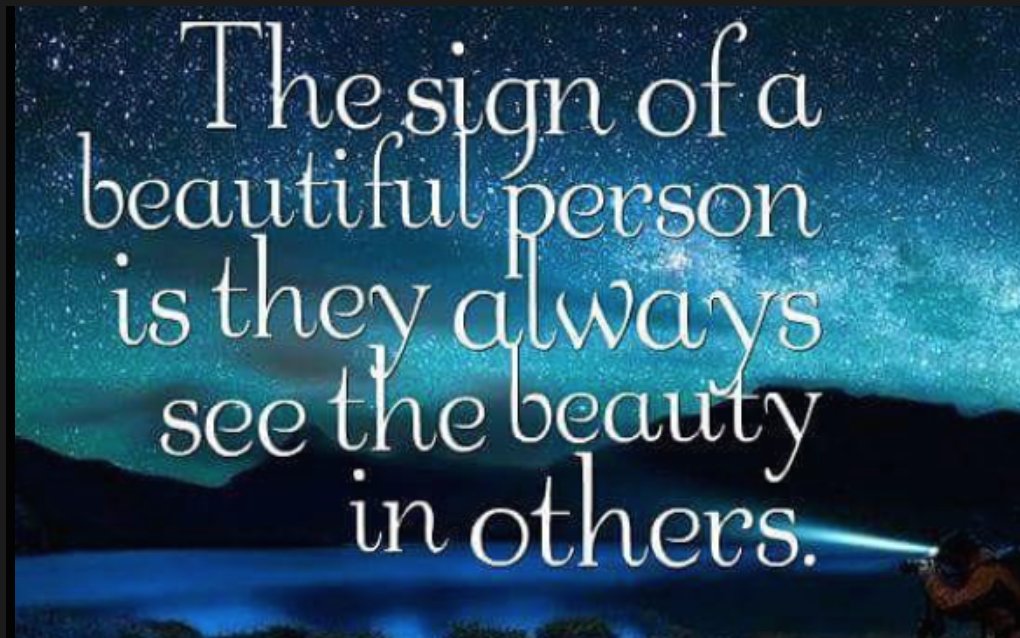 LauriDMeizler's tweet photo. The sign of a #beautiful person is they always see the #beauty in others
#Compassion #Mindfulness #Empathy #Love #Life #Yoga #CleanEating https://t.co/f5j3kMLECJ