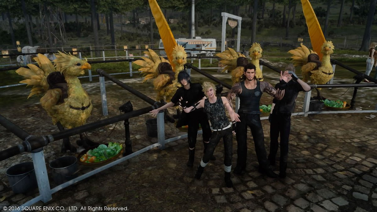 Just like the old days! #FFXV #PS4share