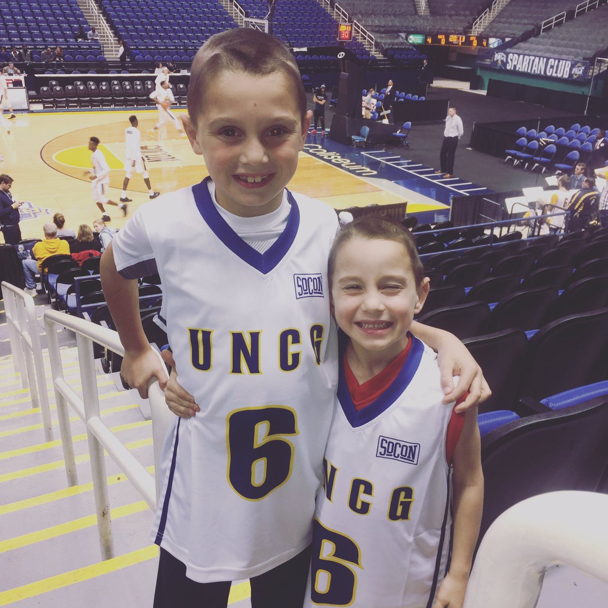 My little Spartans 🏀🏀#letsgoG