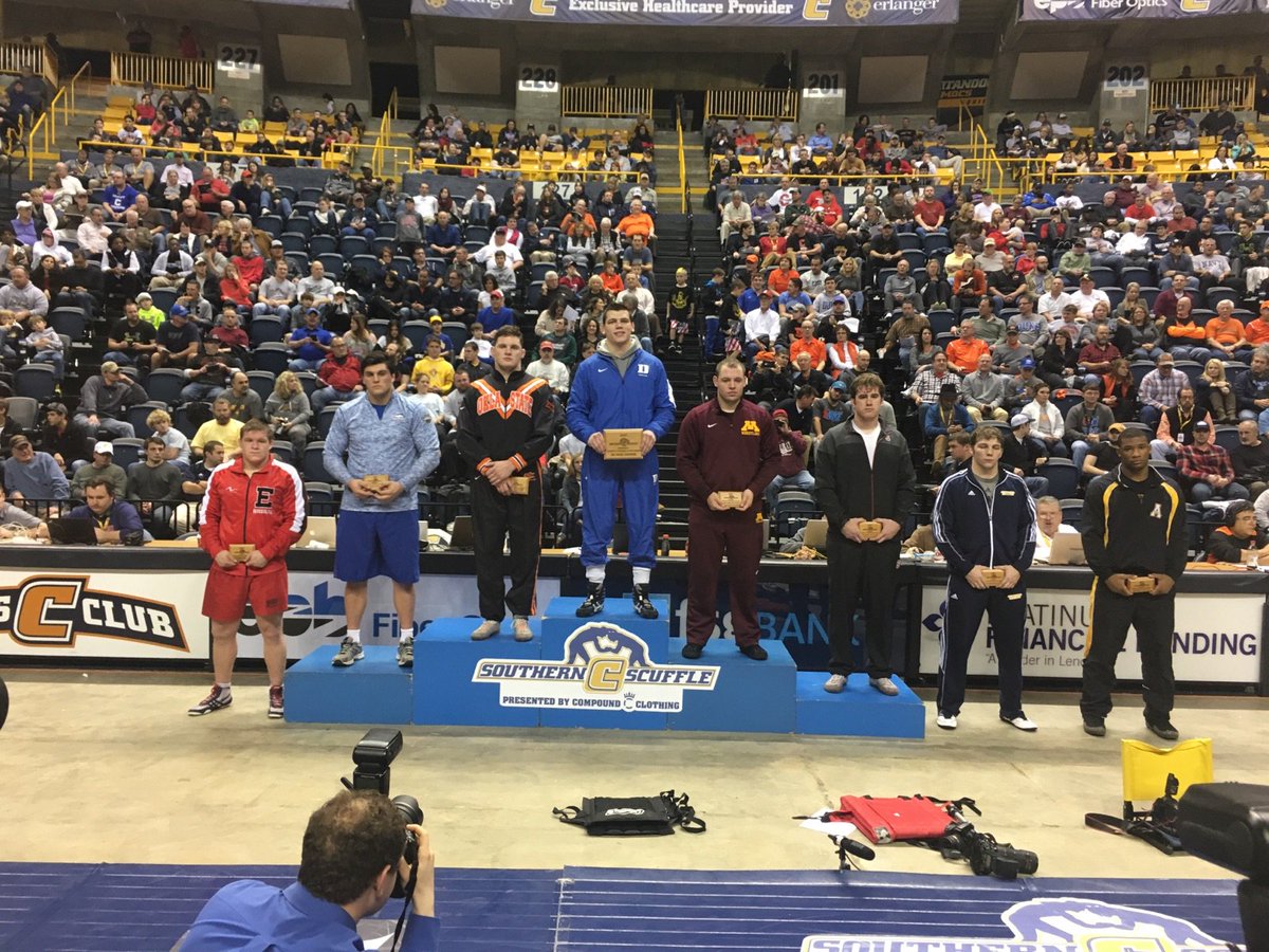 DukeWRES's tweet photo. Love seeing #BlueDevils on top of the podium. Congrats @jacobakasper! #goduke https://t.co/j45EUff2hp