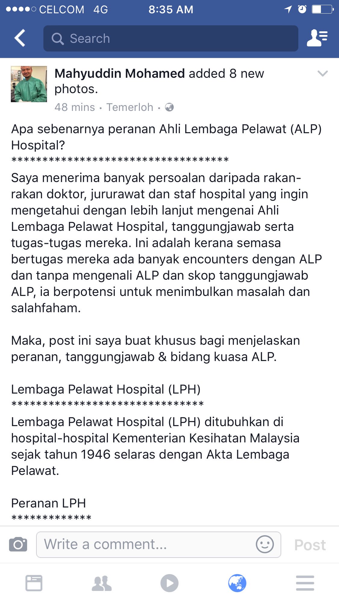 Dr Mahyuddin On Twitter Peranan Ahli Lembaga Pelawat Hospital Perkongsian Hari Ni Https T Co Wo9kudzci2 Twitter