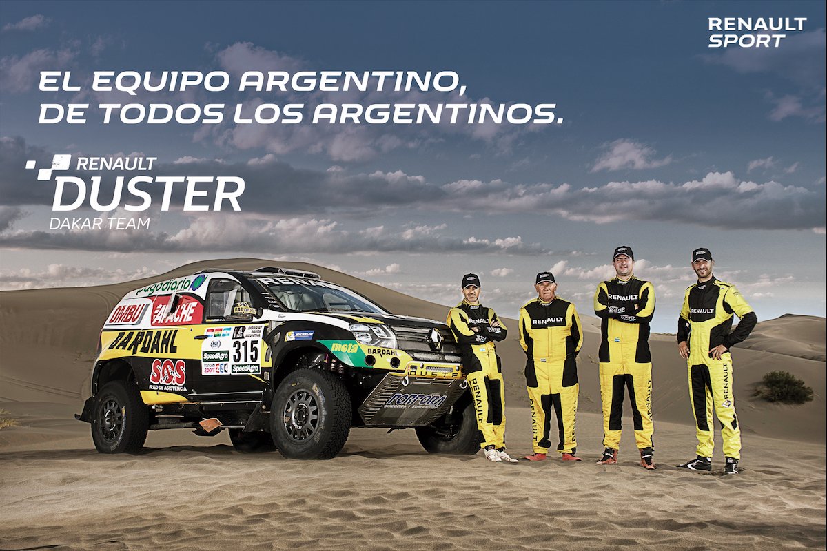 ¡Vamos equipo #DusterDakar Team 2017! Dale RT y dejanos tu mensaje de apoyo que hasta la meta no paramos 🏁🏎💨