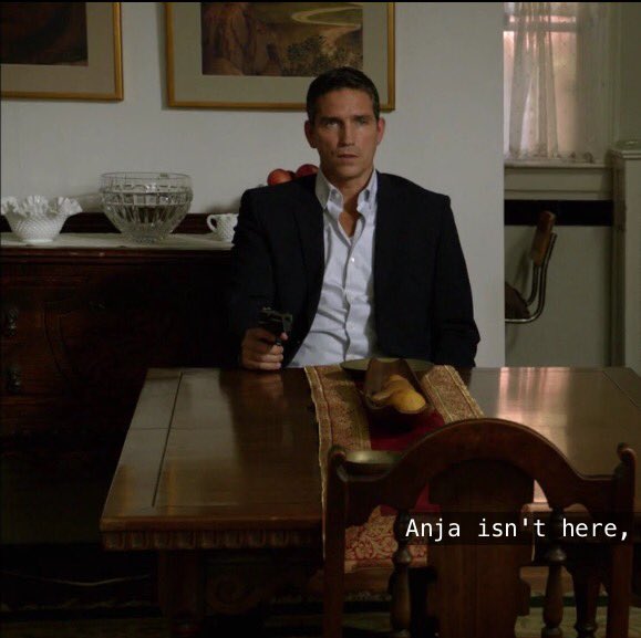 #PersonOfInterest #JimCaviezel #reeselives #johnreese hang on, hang on just came home  ;-) #endofvacation