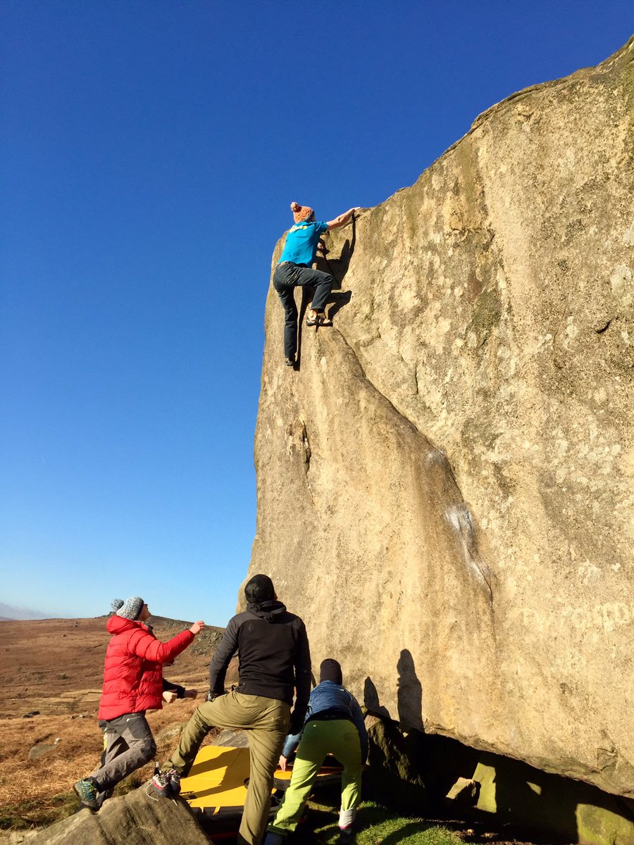 Best #bouldering trip to date!! Beautiful weather, great company and awesome conditions for grit! Pic: not to be taken away, plantation.