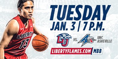 Liberty Flames tweet media