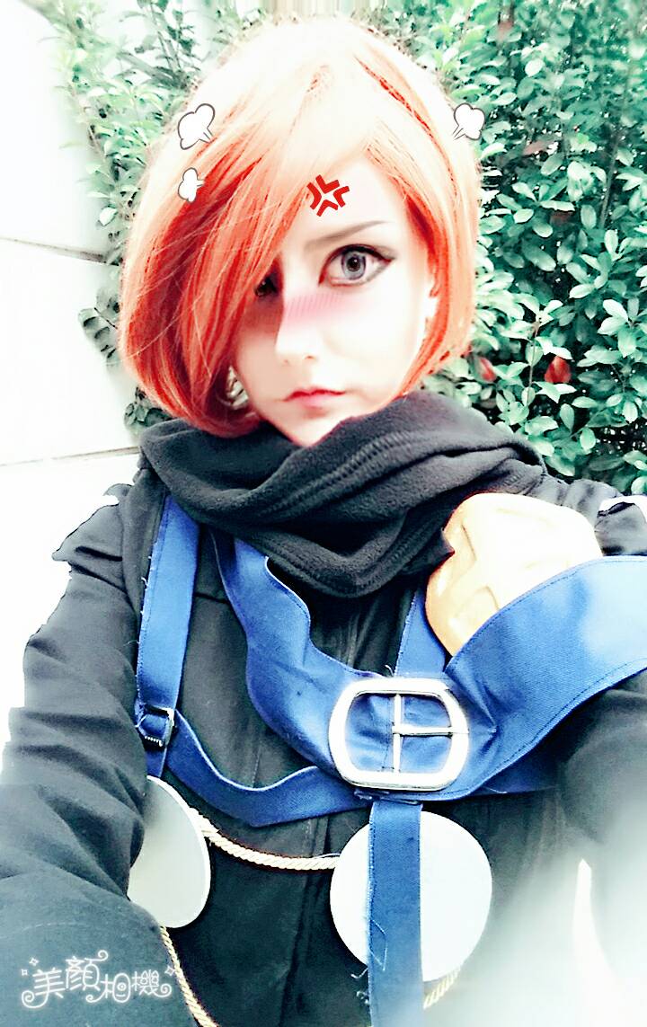 NoodleRama's tweet photo. Angry #Winterprison! I had a great time at @IKKiCON  @SaviiSunshine showed me this adorable app that makes pictures super cute!  #cosplay https://t.co/mLT6aUalBk