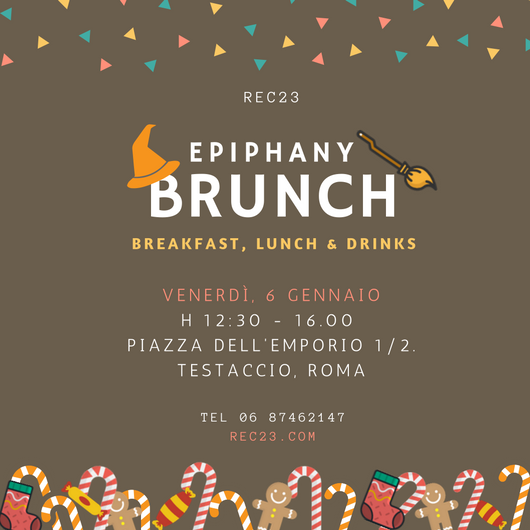 Rec_23's tweet image. edizione speciale del #brunch per l'#epifania 2017 + #Laboratorio creativo per #bimbi con il #cioccolato @Romadeibambini