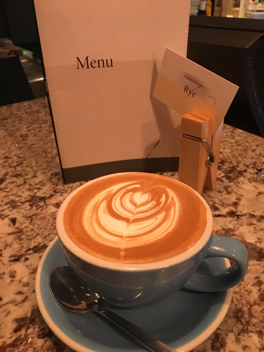 It's may be cold outside, but we can warm you up! #beeston #coffee #200degs #latteart #rye #winterwarmers