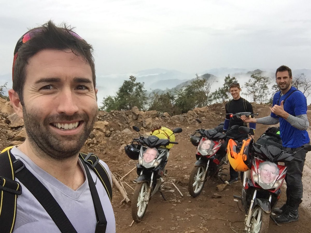 chivy99's tweet photo. Inspired @DavidBeckhamWeb motorbike tour, my friends and I have headed to Myanmar for a bike tour. We even have royal bikes! https://t.co/uvLE4h6zWY