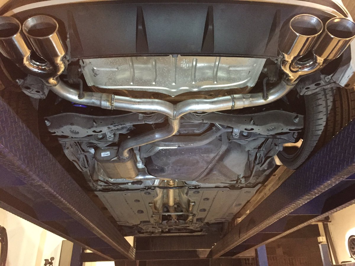 elizondomofles's tweet photo. Cupra. Catback custom #Gibsonperformance #MWA #MtyMexico https://t.co/MIbg408T5K