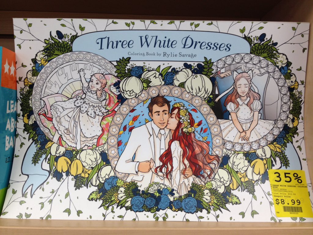 greenjellosalad's tweet image. Why not go all the way with the fourth (and final) white dress? #circleoflife #wombtotomb #mormonproblems