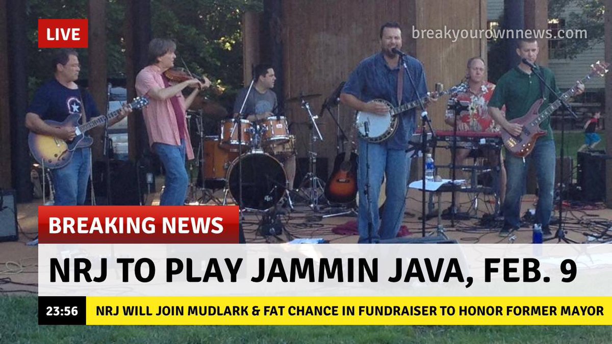 NRJband's tweet photo. Tickets go on sale January 7th, @jamminjava https://t.co/dYHIMbkxII