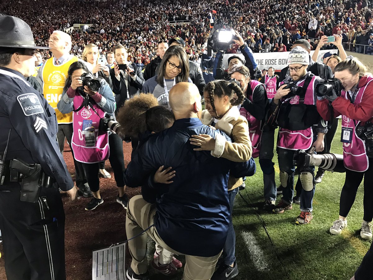 jprugar26's tweet image. This picture of @coachjfranklin and his daughters I got epitomizes life & my trip. Family, above all, is the most important thing in life.